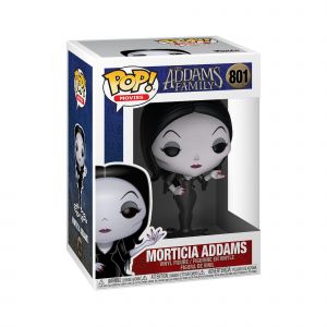 morticia addams pop figure