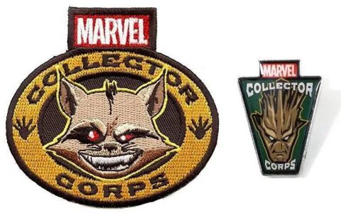 Collector's Corp: Guardians of the Galaxy Accessories (Patch + Pin)