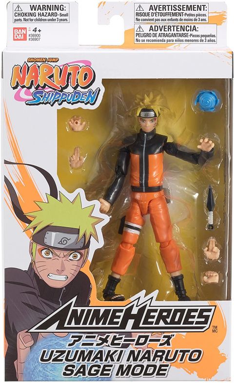 Anime Heroes Naruto Sage of Six Paths Mode 65 Action Figure  Walmartcom