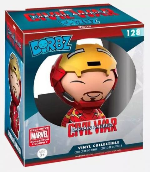 Collector's Corp: Captain America Civil War - Iron Man (Unmasked) Dorbz Figure