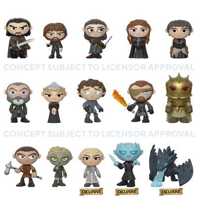 mini game of thrones figures