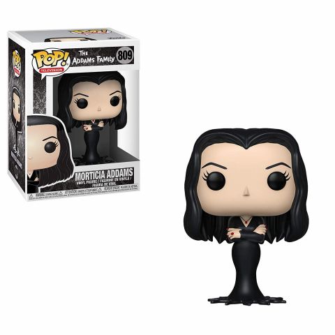 morticia addams pop figure