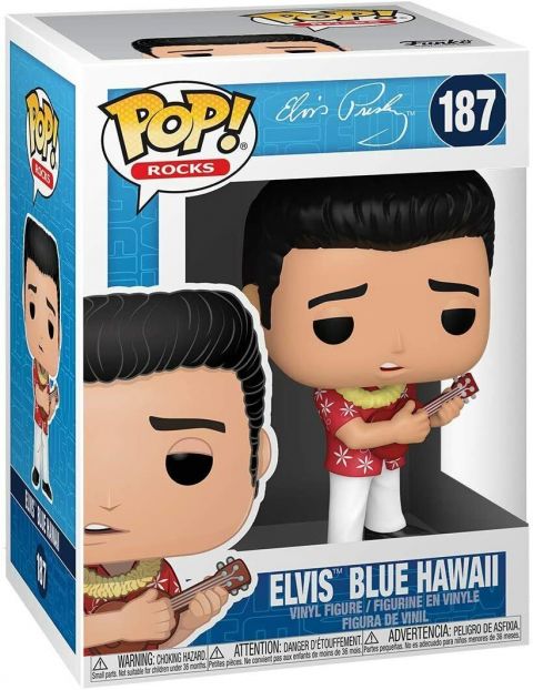 POP Rocks: Elvis (Blue Hawaii) Pop Figure