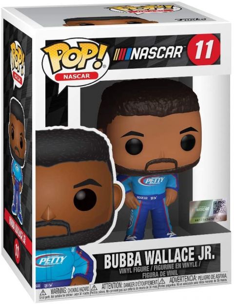 Racing Stars: Bubba Wallace Pop Figure