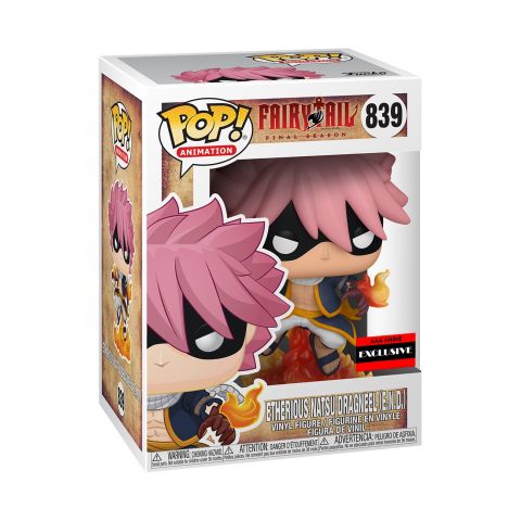 Fairy Tail Etherious Natsu Dragneel E N D Pop Figure a Anime Exclusive Figures