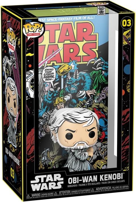 Comic Cover: Star Wars - Obi Wan Pop Figure