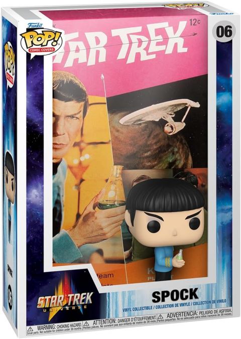 Comic Cover: Star Trek - Spock Pop Figure