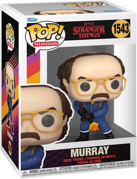 Stranger Things: Murray with Flamethrower Pop Figure