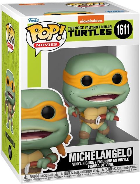 Teenage Mutant Ninja Turtles: Michelangelo w/ Sausage Nunchucks Pop Figure