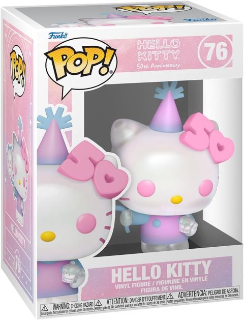 Sanrio: Hello Kitty 50th Ann. - Hello Kitty w/ Balloon Pop Figure