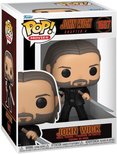 John Wick Chapter 4: John Wick w/ Weapons Pop Figure