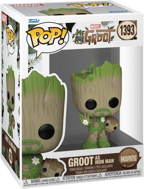 We Are Groot: Groot as Iron Man Pop Figure