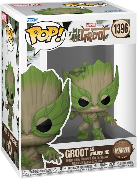 We Are Groot: Groot as Wolverine Pop Figure