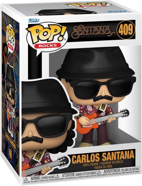 Pop Rocks: Carlos Santana Pop Figure