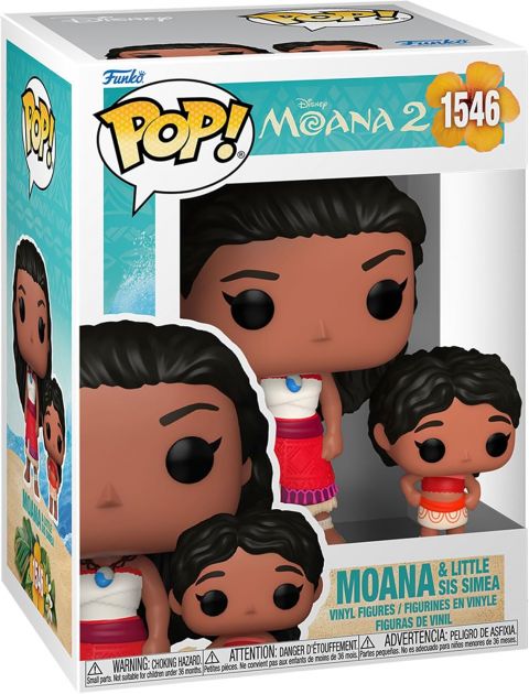 Disney: Moana 2 - Moana and Little Sis Simea Pop Buddy Figure