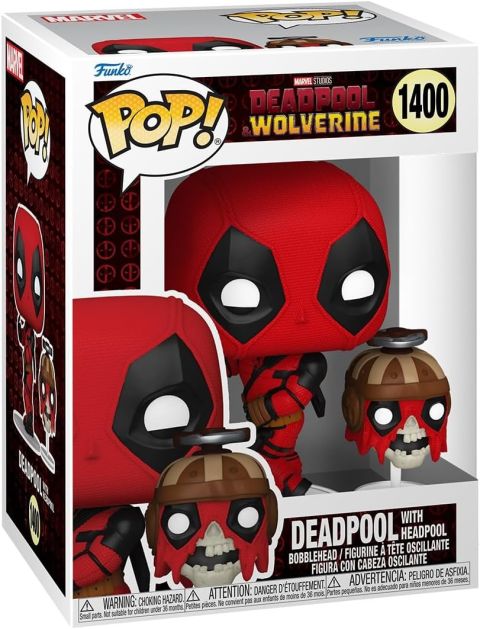 Deadpool and Wolverine: Deadpool and Headpool Pop Buddy Figure