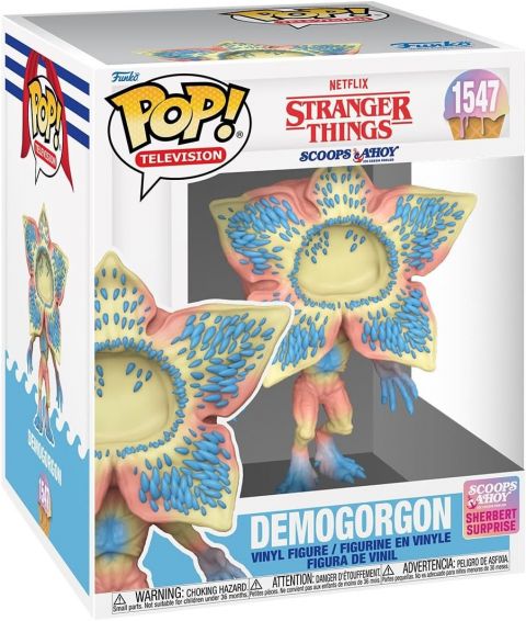 Stranger Things: Demogorgon (Scoops Ahoy) 6'' Super Pop Figure