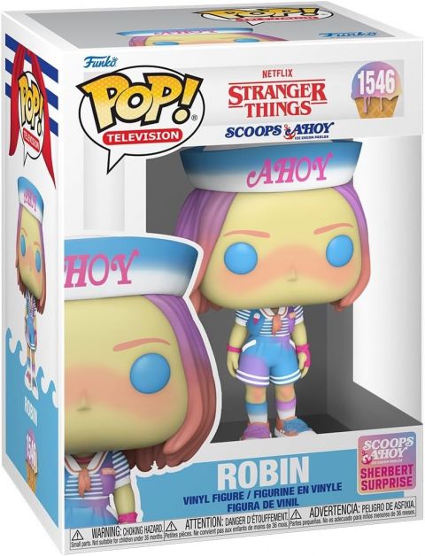 Stranger Things: Robin (Scoops Ahoy) Pop Figure