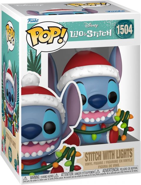 Disney Holiday: Stitch w/ Lights Pop Figure