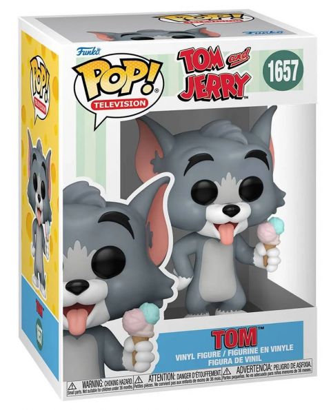 Tom and Jerry: Tom w/ Ice Cream Pop Figure