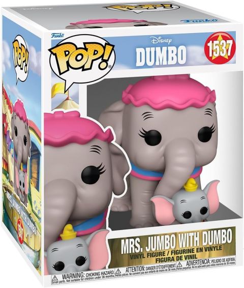 Disney: Dumbo - Mrs. Jumbo w/ Dumbo 6'' Super Pop Figure