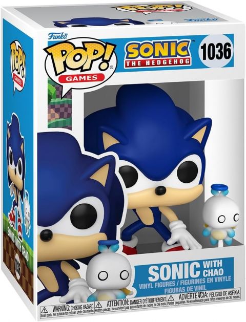 Sonic the Hedgehog: Sonic and Angel Chao Pop Buddy Figure