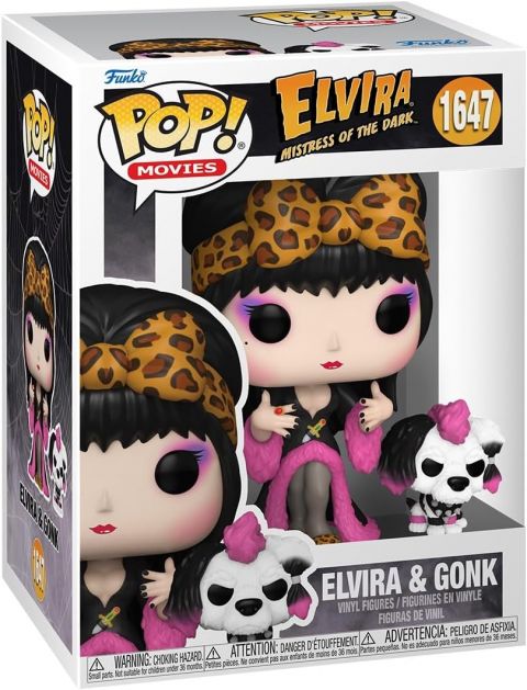 Elvira: Elvira w/ Gonk Pop and Buddy Figure