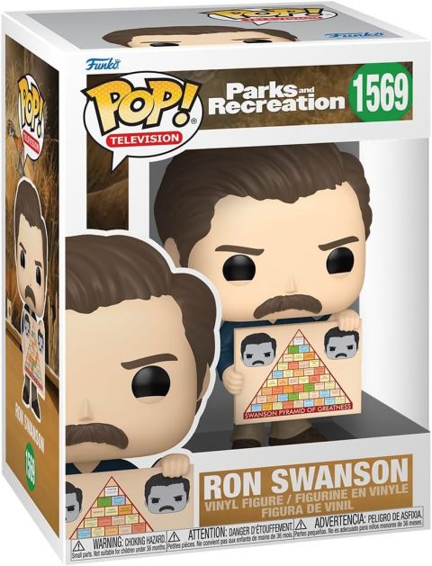 Parks and Rec: 15th Anniversary - Ron Swanson Pop Figure