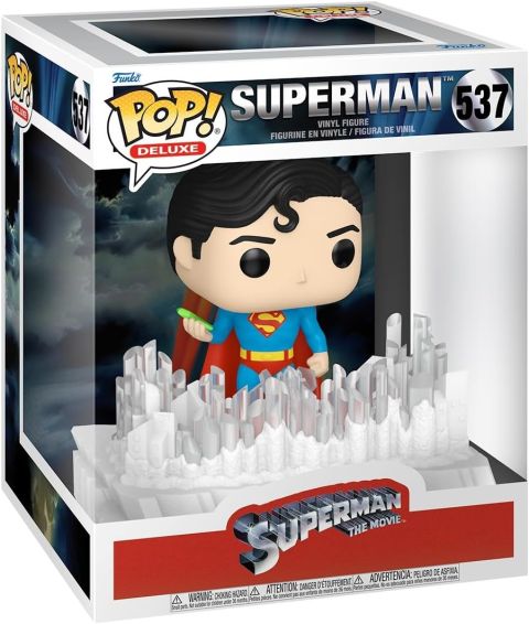 Superman: Superman Fortress of Solitude Crystal Computer Deluxe Pop Figure