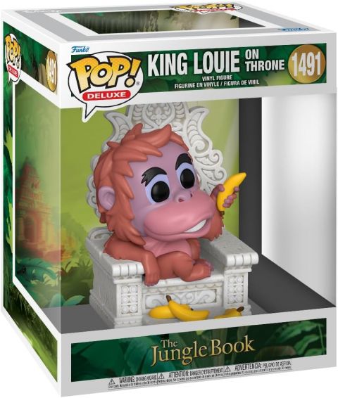 Disney: Jungle Book - King Louie on Throne Deluxe Pop Figure