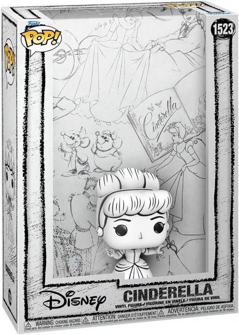 Comic Cover: Disney Sketched - Cinderella Pop Figure