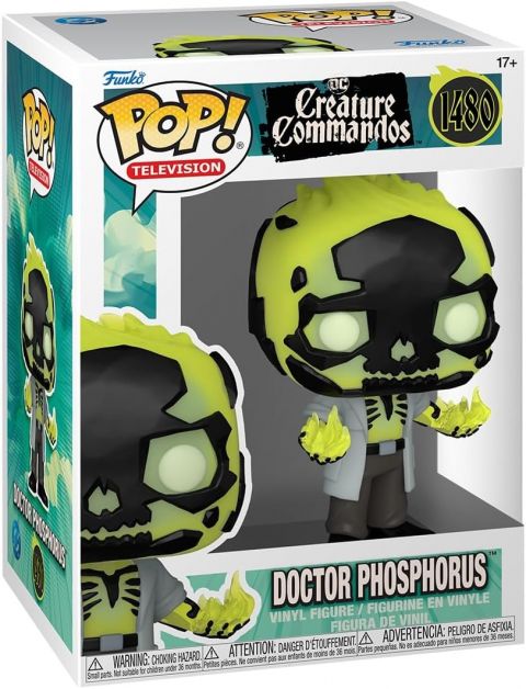 Creature Commando: Dr. Phosphorus Pop Figure