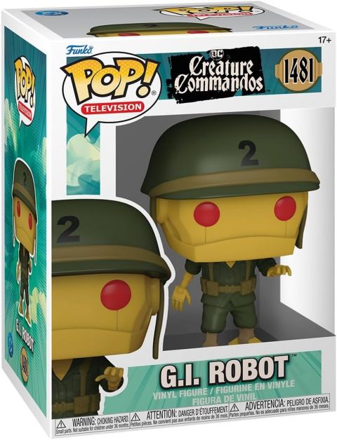 Creature Commando: G.I. Robot Pop Figure