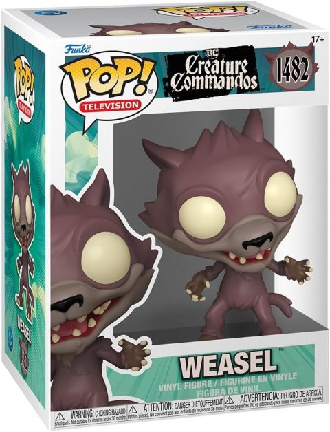 Creature Commando: Weasel Pop Figure