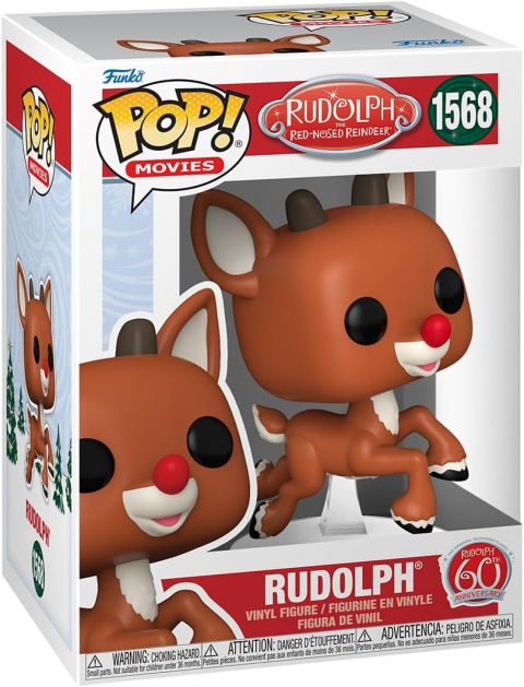 Christmas Classics: Rudolph the Red-Nosed Reindeer 60th Anniversary - Rudolph (Flying) Pop Figure