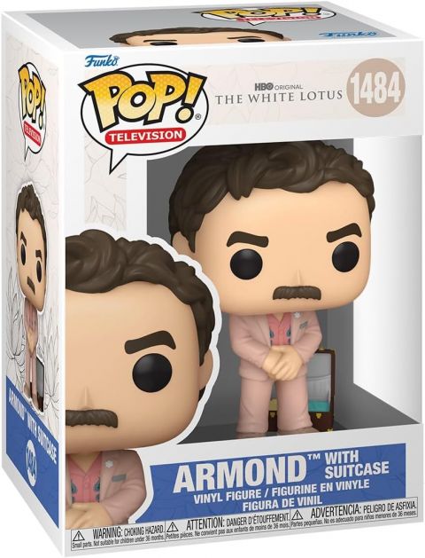 White Lotus: Armond with Suitcase Pop Figure