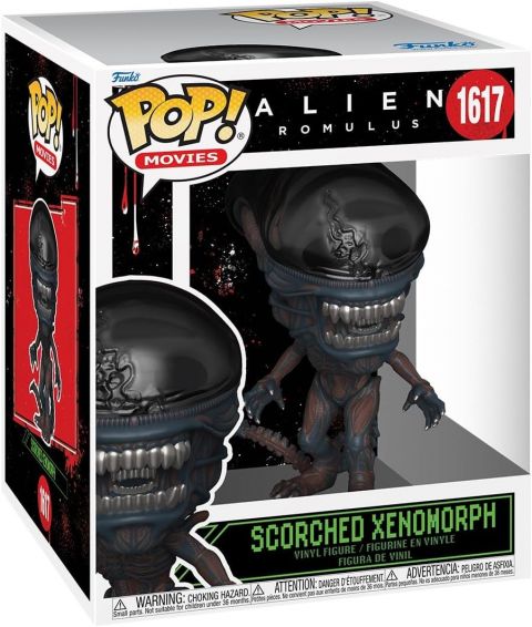 Aliens Romulus: Xenomorph (Scortched) 6'' Super Pop Figure