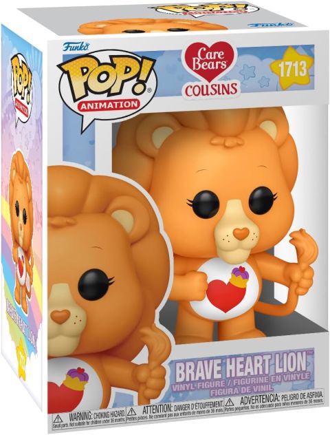 Care Bears Cousins: Brave Heart Lion Pop Figure