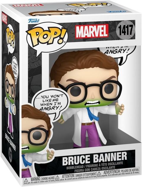 Incredible Hulk: Bruce Banner (Don't Make Me Angry) Pop Figure