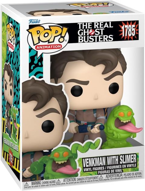 Ghostbusters: The Real Ghostbusters - Peter Venkman w/ Slimer Pop Figure