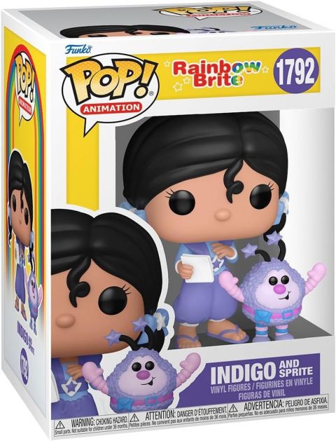 Rainbow Brite: Indigo w/ Hammy Sprite Pop and Buddy Figure