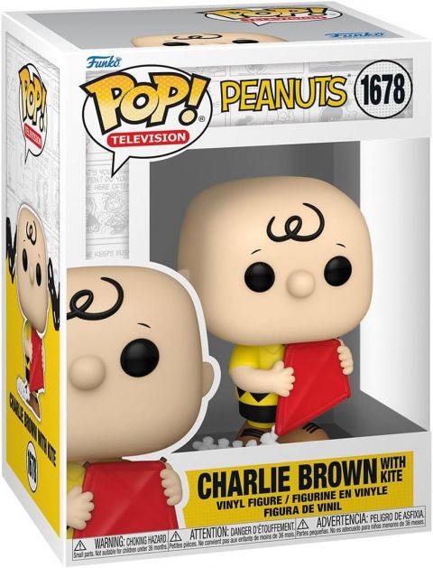 Peanuts: Charlie Brown w/ Kite Pop Figure