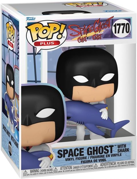 Space Ghost Coast to Coast: Space Ghost with Shark Pop Plus Figure