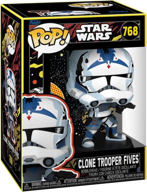 Star Wars: Clone Troopers Fives (Retro) Pop Figure