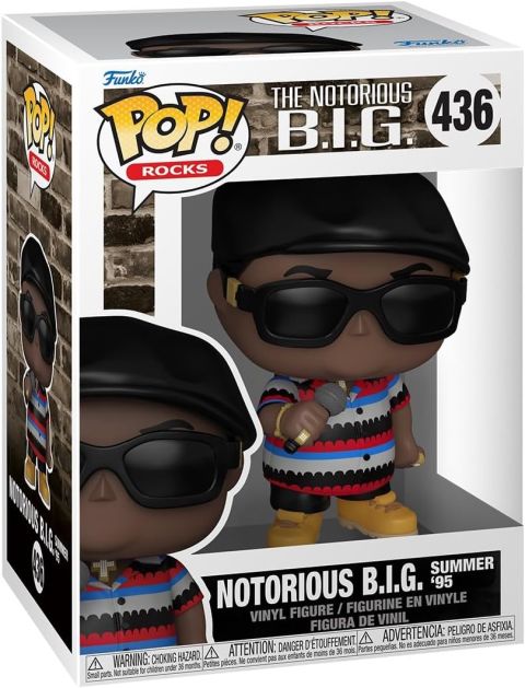 Pop Rocks: Notorious B.I.G. - Biggie 'Beat the Summer Jam' Pop Figure