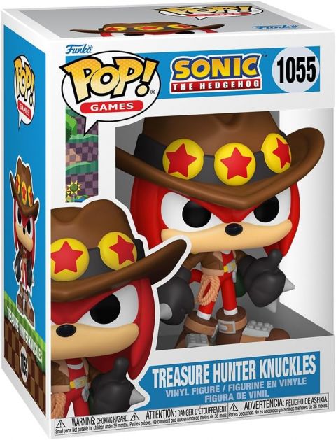 Sonic the Hedgehog: Treasure Hunter Knuckles Pop Figure