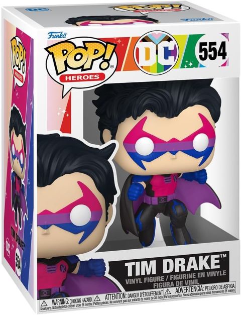 Batman: Tim Drake (Robin) Pop Figure (Pride 2025)