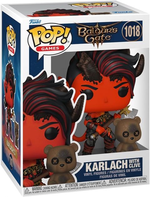 Baldur's Gate: Karlach with Clive Pop Buddy Figure