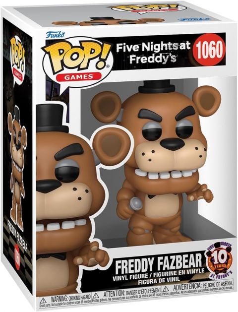 Five Nights at Freddy's: 10th Anniversary - Freddy Pop Figure