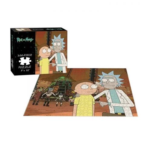 Puzzle: Rick and Morty - Rick and Morty 9''x11'' 200-Pieces